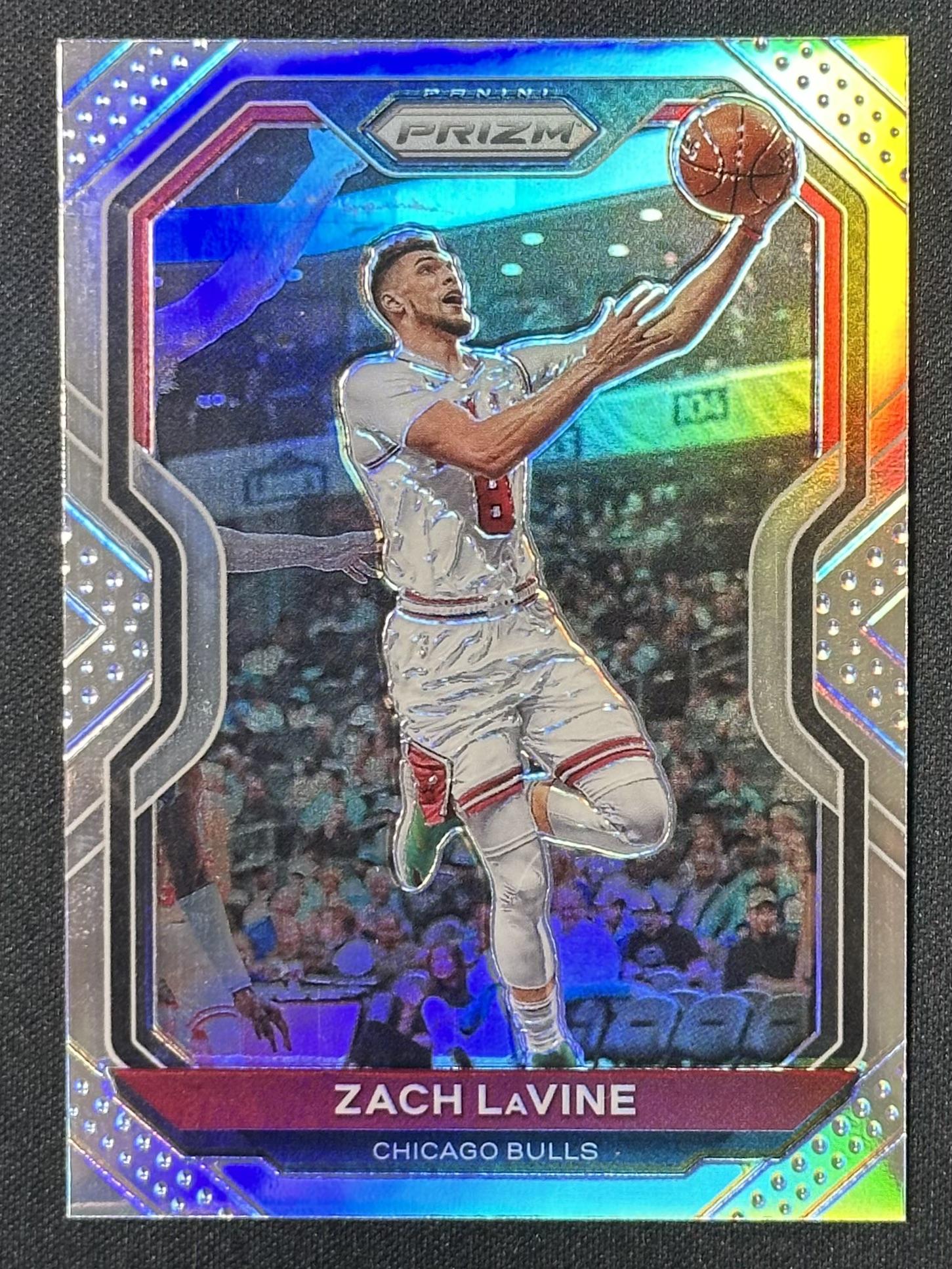 2020-21 Panini Prizm #234 Zach LaVine Silver Prizms