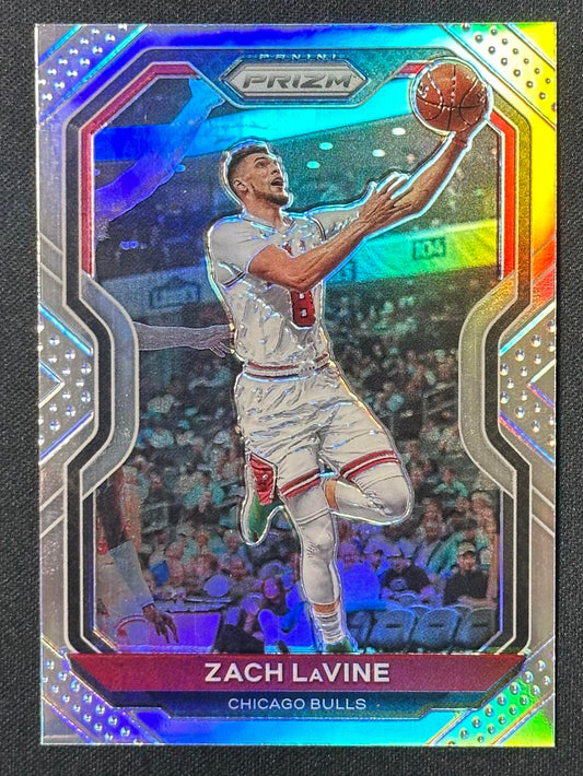 2020-21 Panini Prizm #234 Zach LaVine Silver Prizms