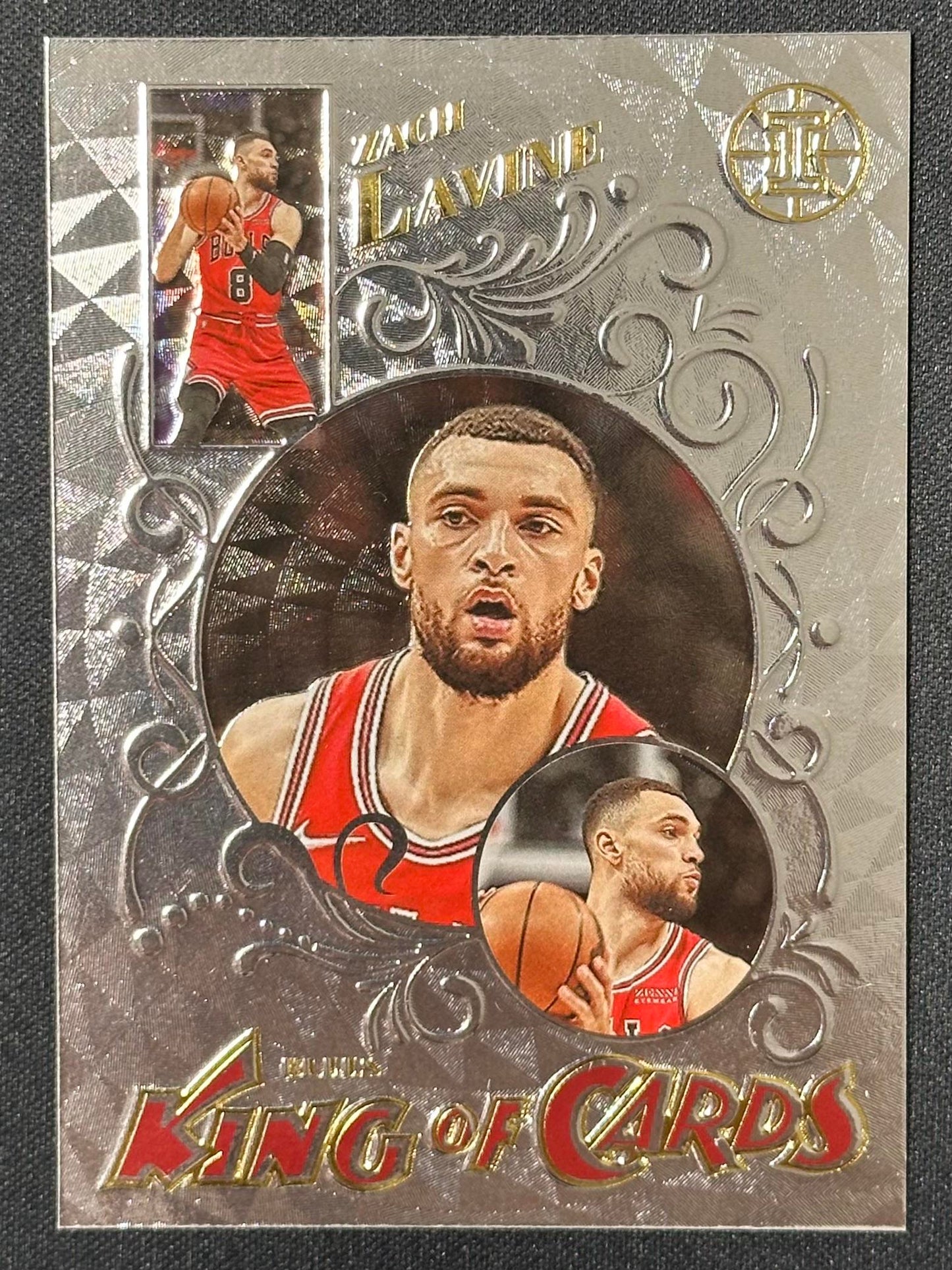 2021-22 Panini Illusions #9 Zach LaVine King of Cards