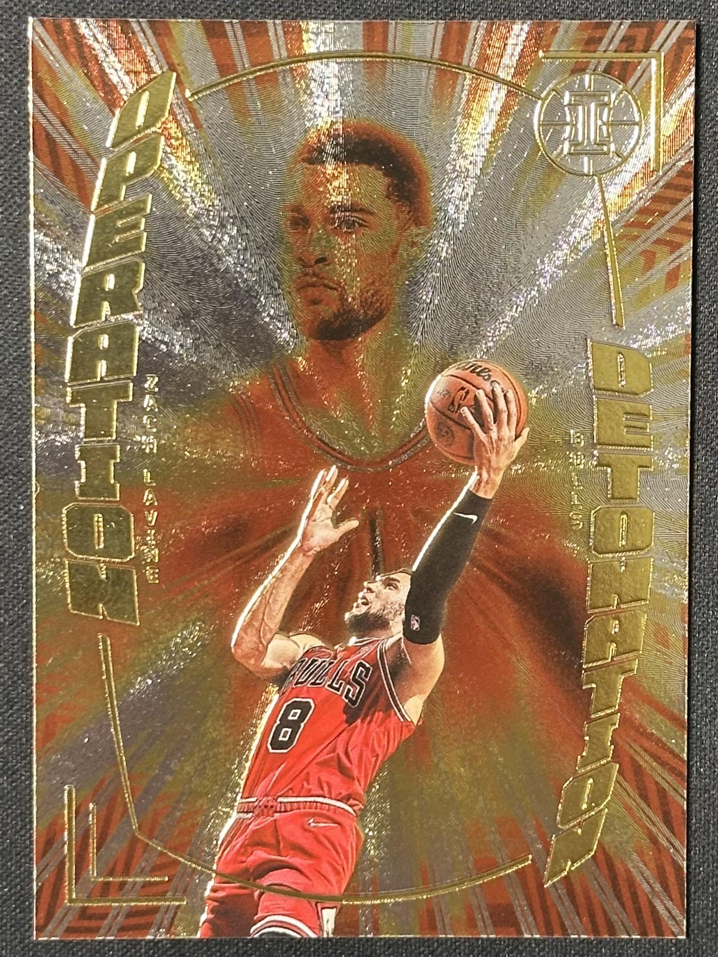 2021-22 Panini Illusions #9 Zach LaVine Operation Detonation