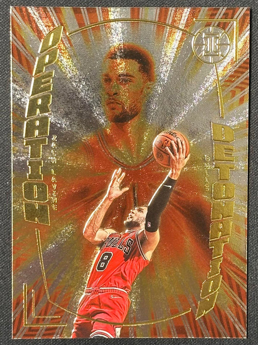 2021-22 Panini Illusions #9 Zach LaVine Operation Detonation