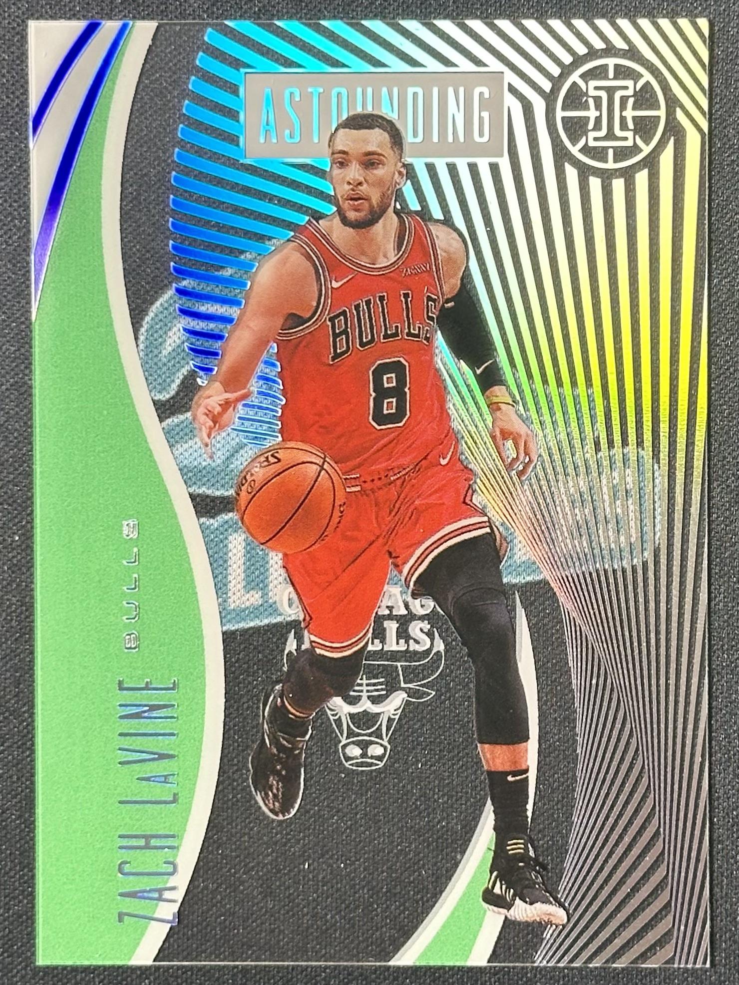 2019-20 Panini Illusions #4 Zach LaVine Astounding Emerald