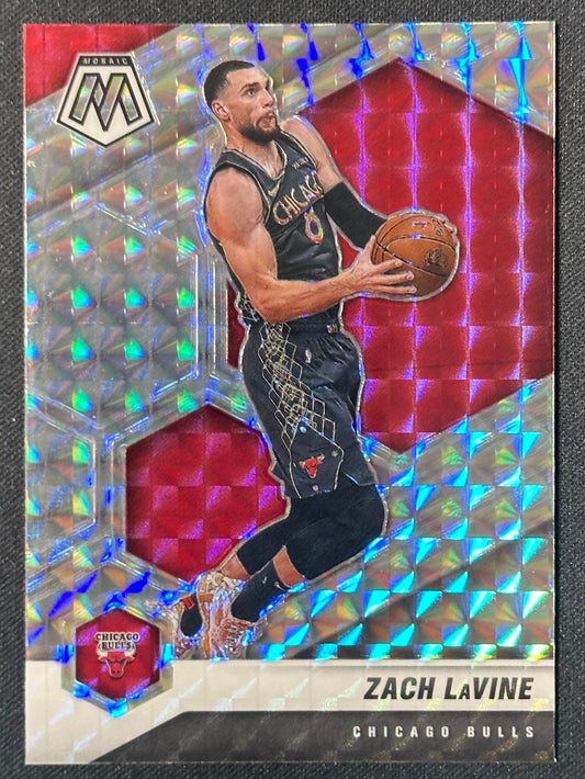 2020-21 Panini Mosaic #66 Zach LaVine Mosaic