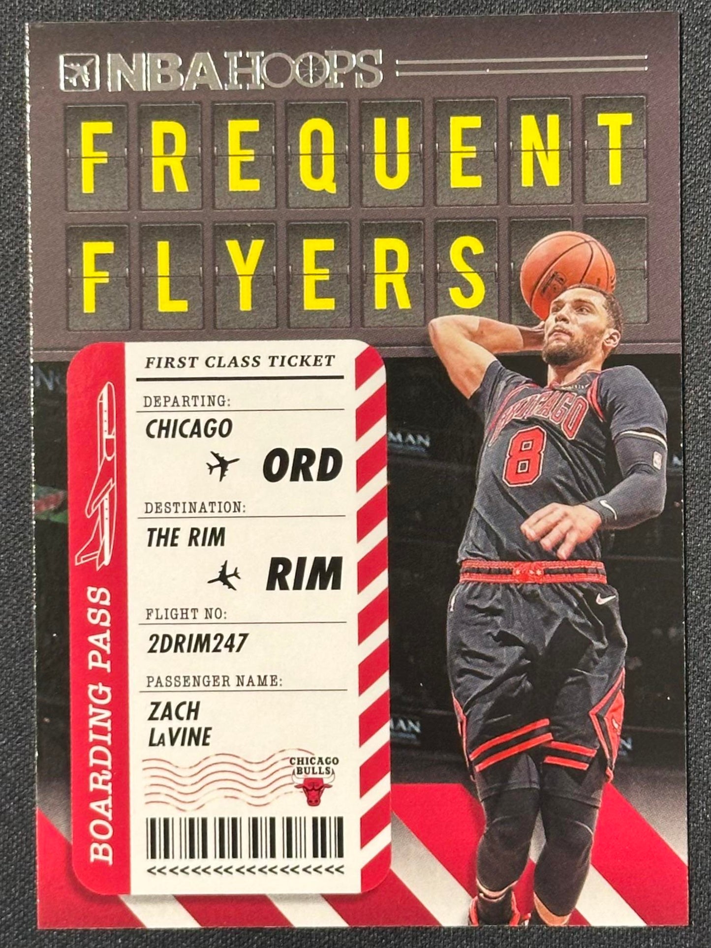 2020-21 Hoops #12 Zach LaVine Frequent Flyers