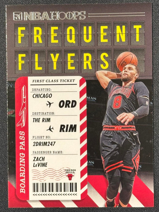 2020-21 Hoops #12 Zach LaVine Frequent Flyers