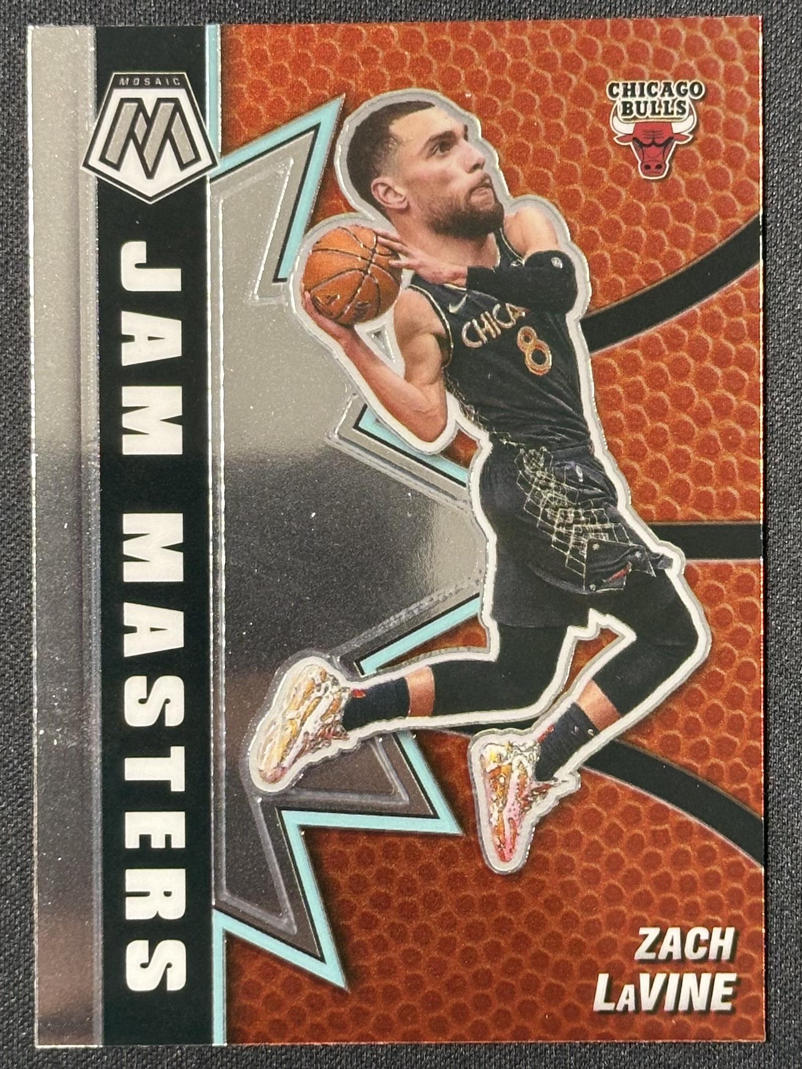 2020-21 Panini Mosaic #6 Zach LaVine Jam Masters