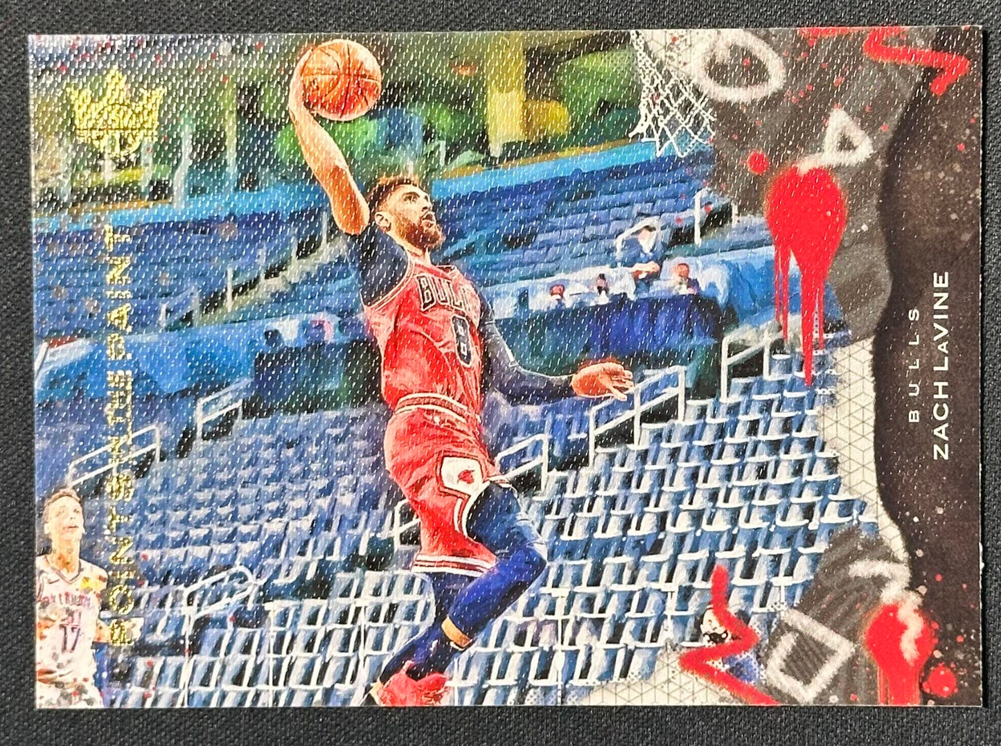 2020-21 Panini Court Kings #18 Zach LaVine Points in the Paint