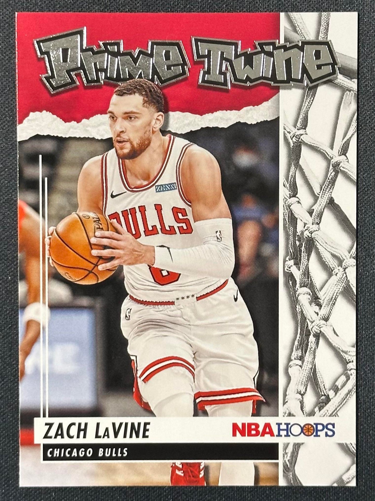 2021-22 Hoops #21 Zach LaVine Prime Twine