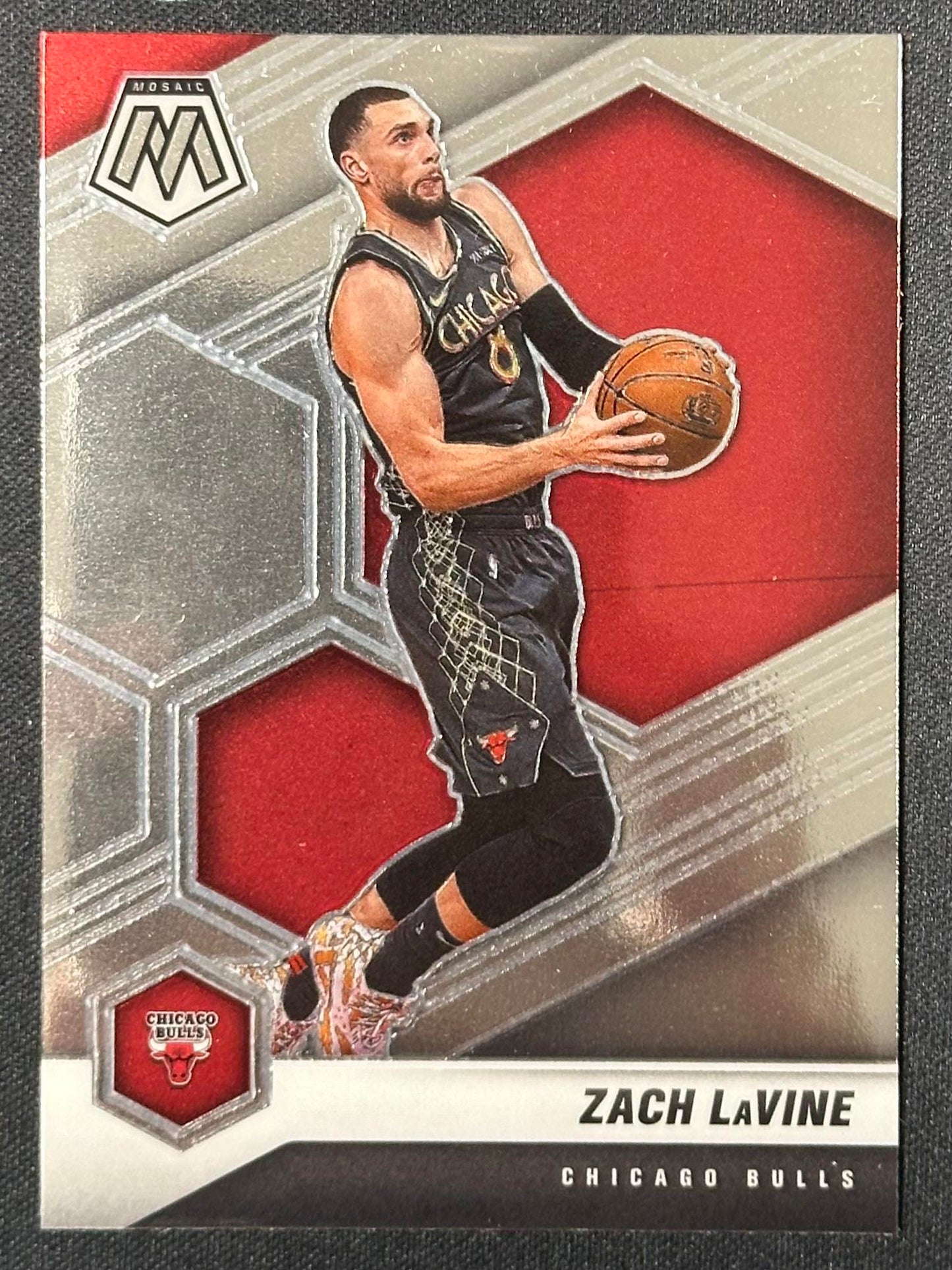 2020-21 Panini Mosaic #66 Zach LaVine