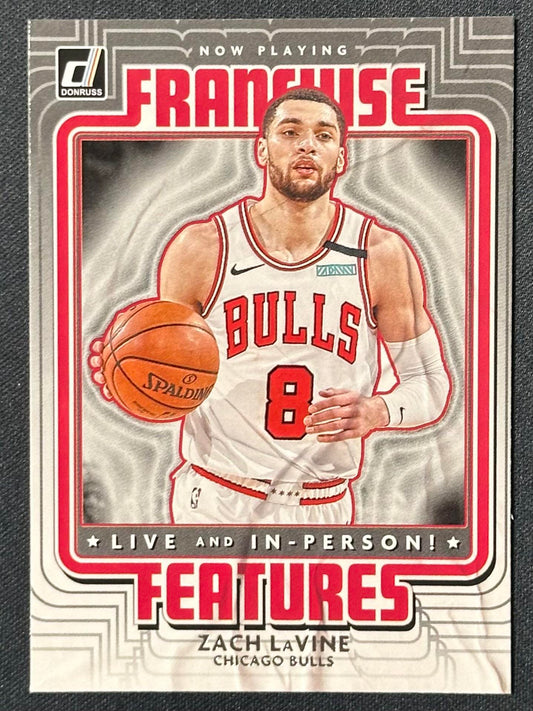 2020-21 Donruss #5 Zach LaVine Franchise Features