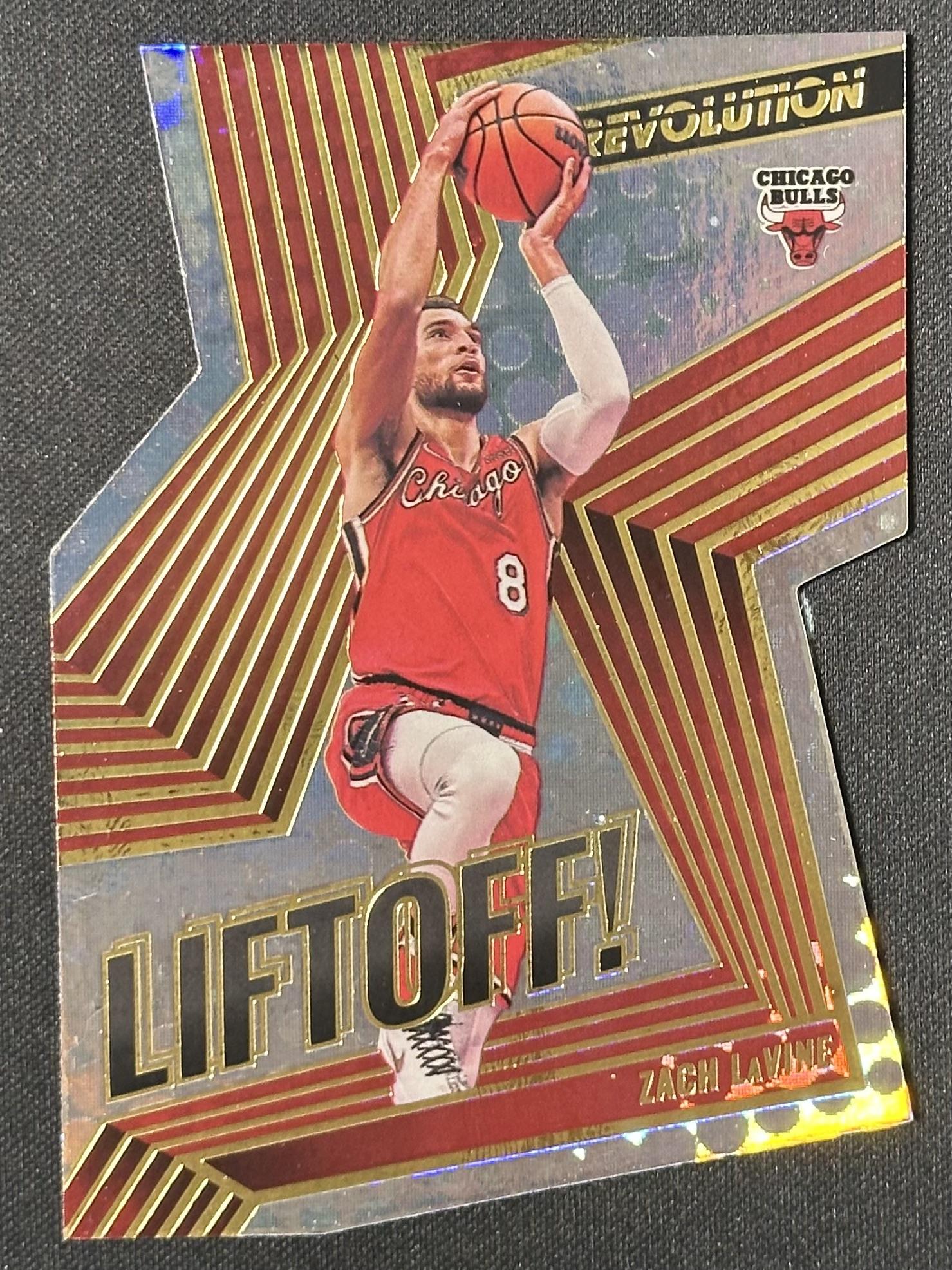 2021-22 Panini Revolution #5 Zach LaVine Liftoff!
