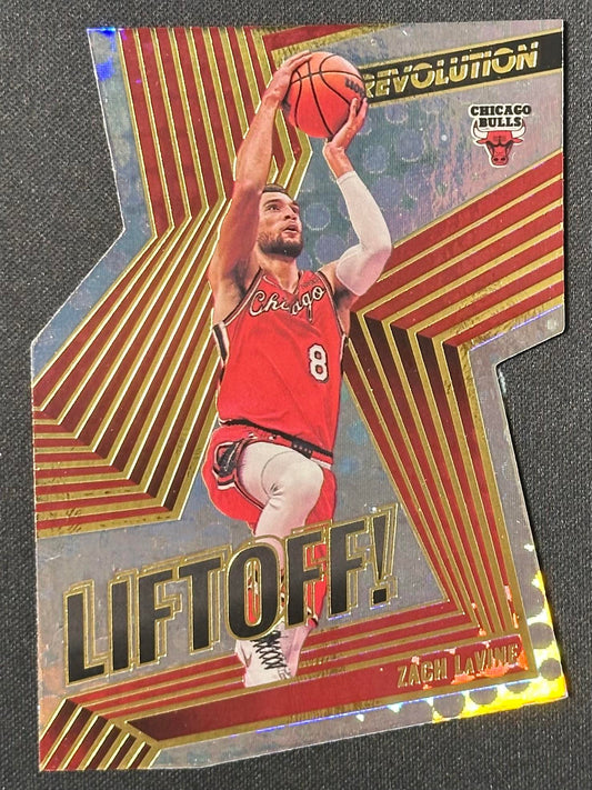 2021-22 Panini Revolution #5 Zach LaVine Liftoff!