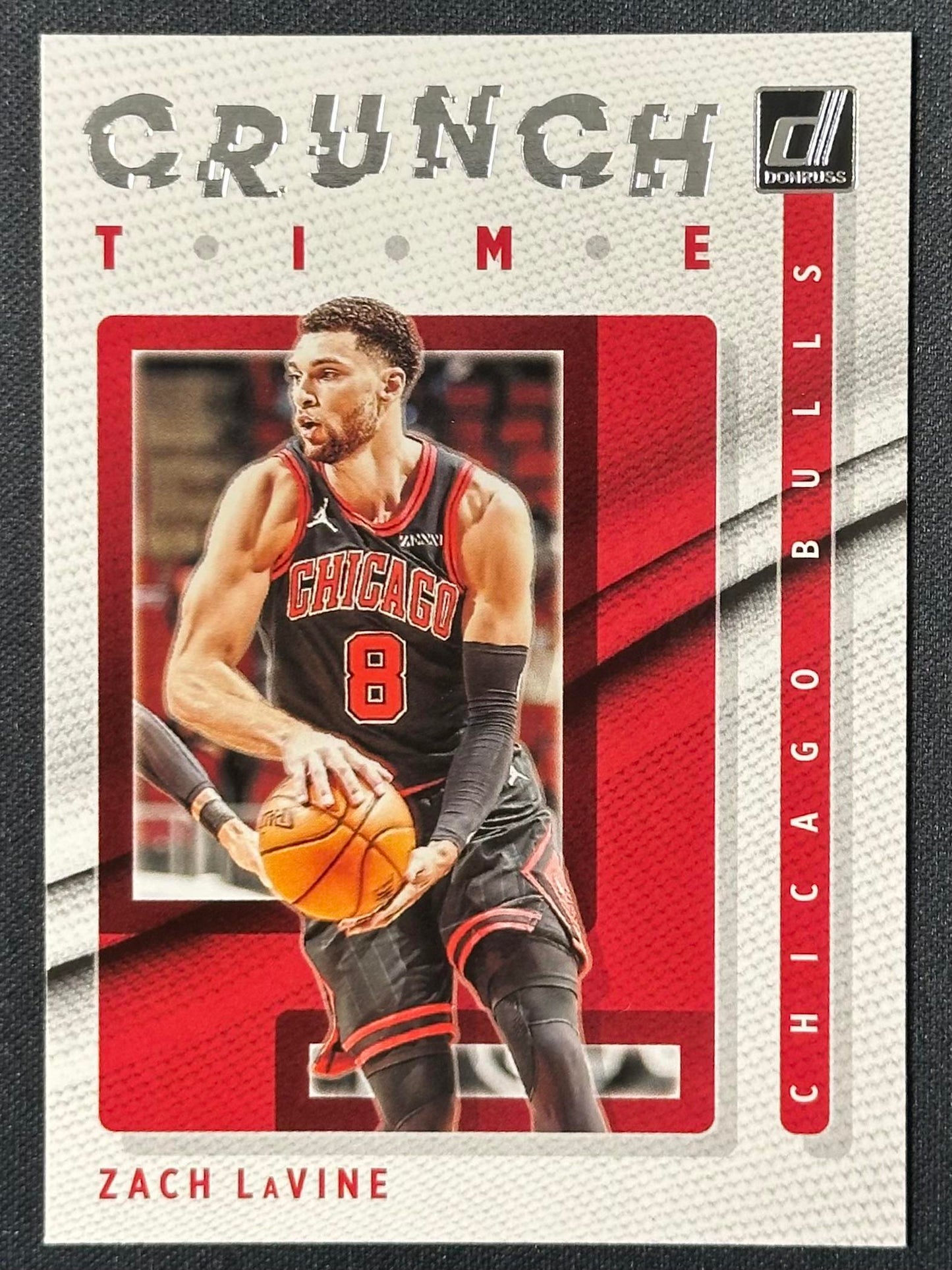 2021-22 Donruss #12 Zach LaVine Crunch Time