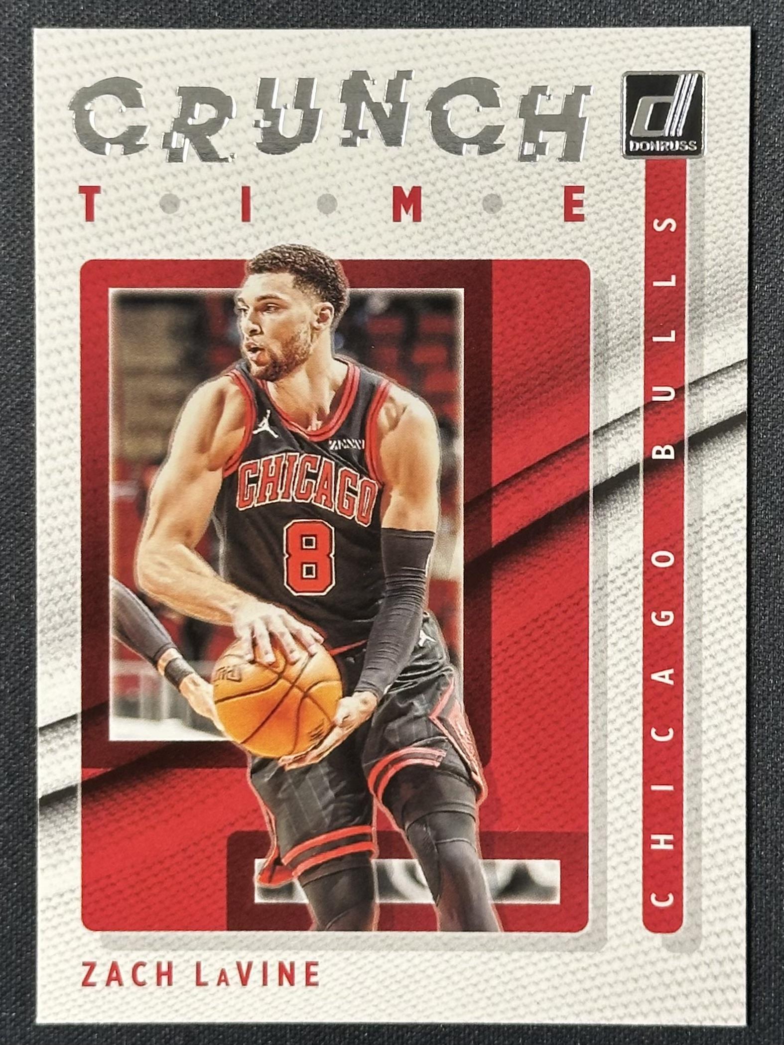 2021-22 Donruss #12 Zach LaVine Crunch Time