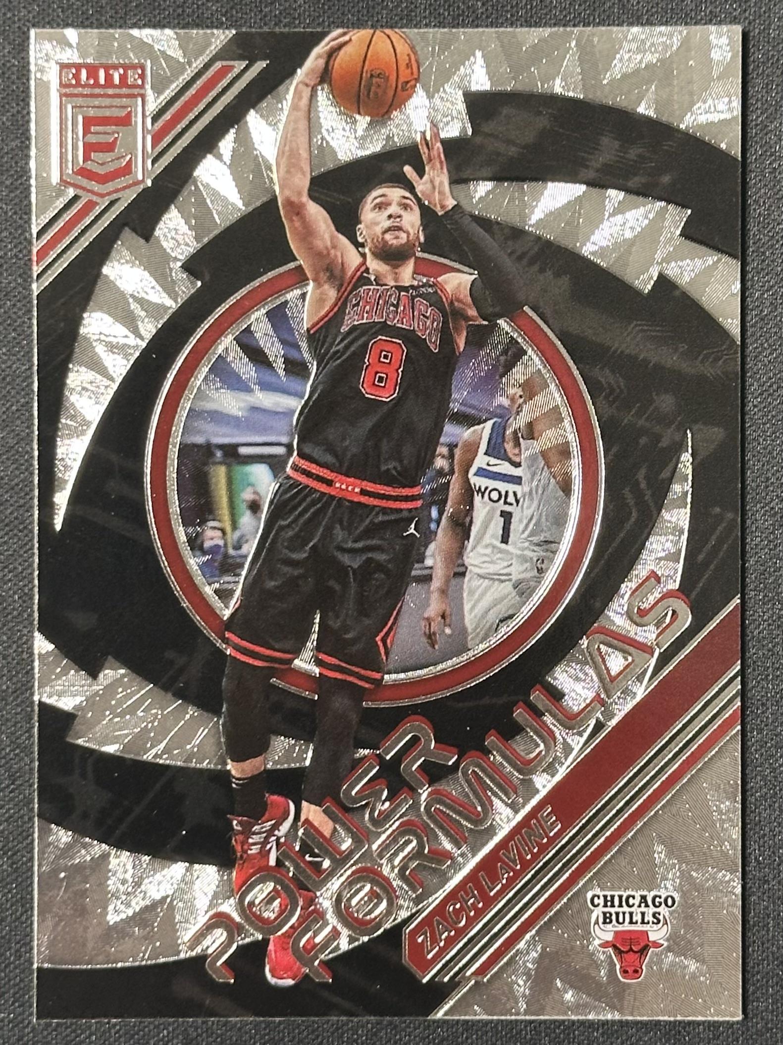 2021-22 Donruss Elite #3 Zach LaVine Power Formulas