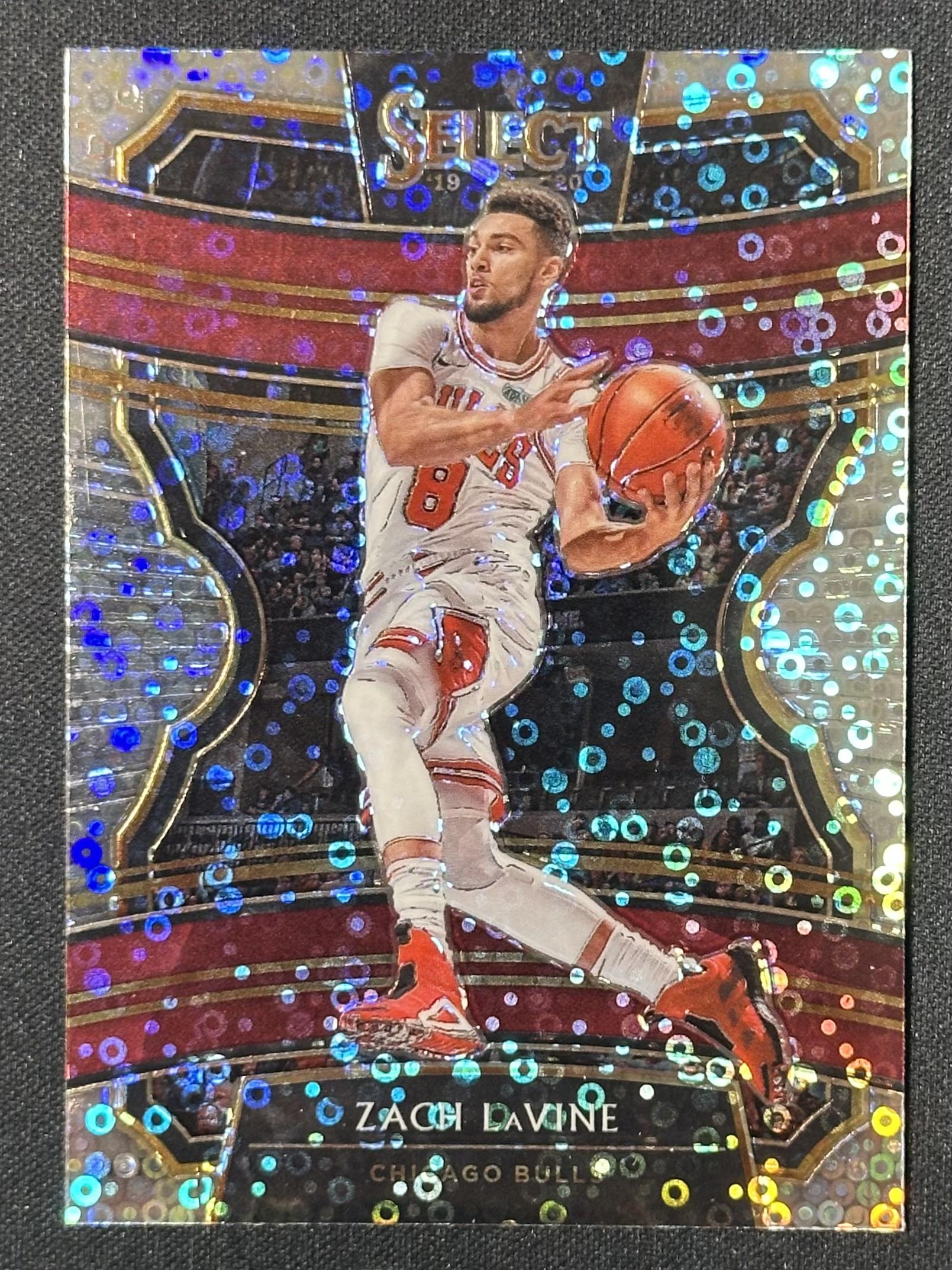 2019-20 Panini Select #83 Zach LaVine Disco Base Prizm