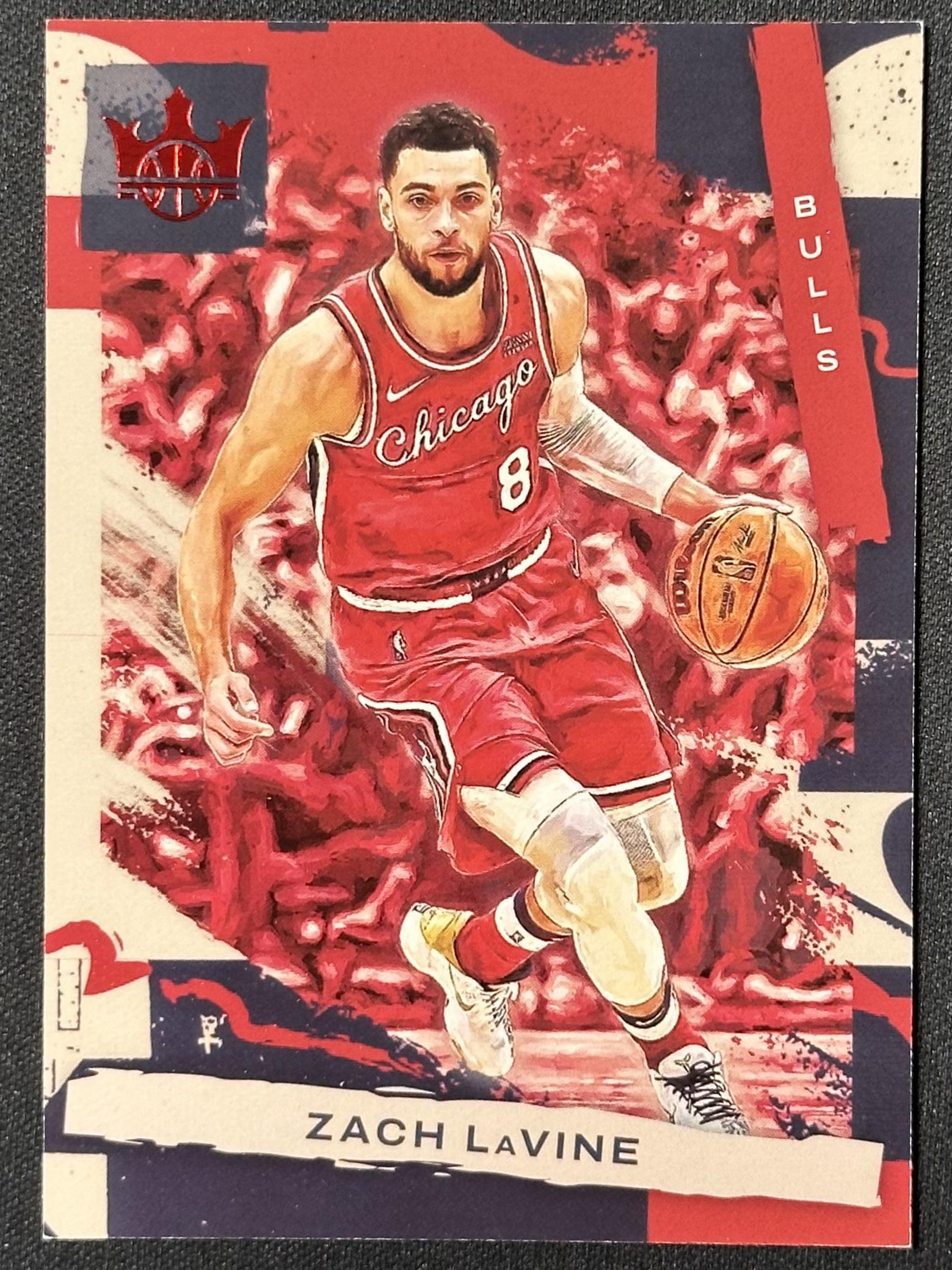 2021-22 Panini Court Kings #13 Zach LaVine Ruby #/149