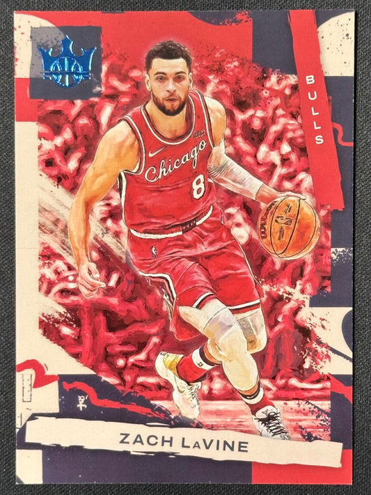 2021-22 Panini Court Kings #13 Zach LaVine Amethyst #/99