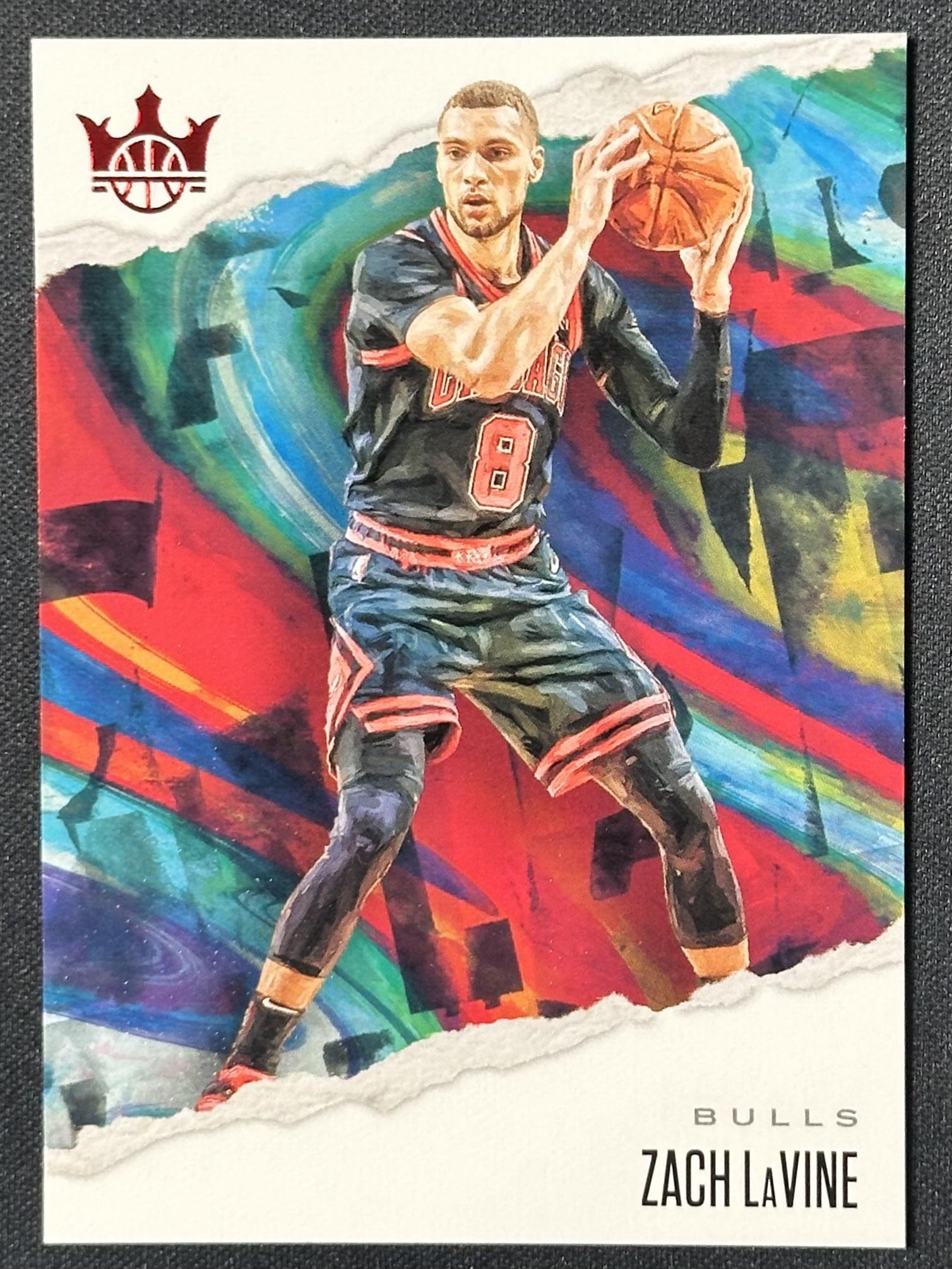 2019-20 Panini Court Kings #65 Zach LaVine Ruby #/149