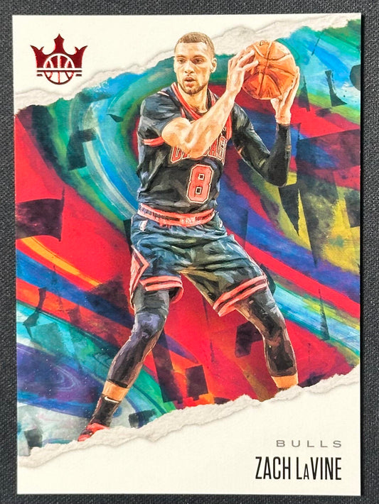 2019-20 Panini Court Kings #65 Zach LaVine Ruby #/149