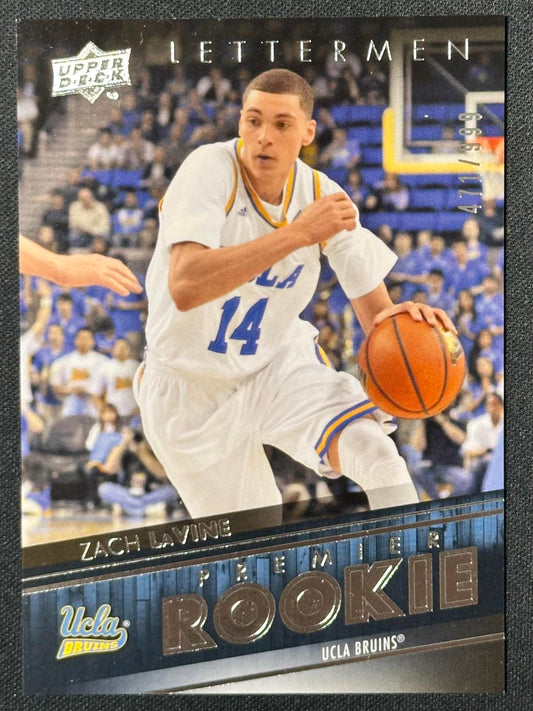 2014-15 Upper Deck Lettermen #80 Zach LaVine #/999