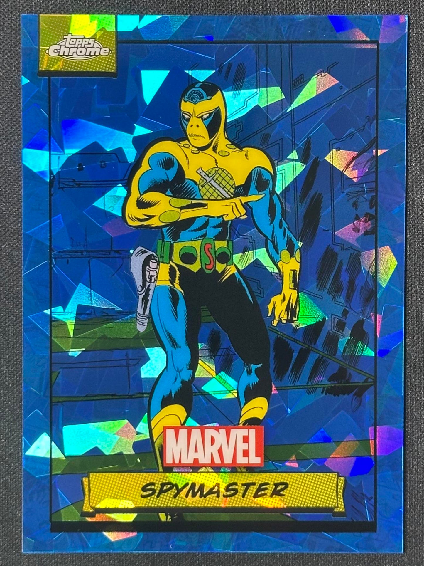 2024 Topps Chrome Sapphire Edition Marvel #148 Spymaster