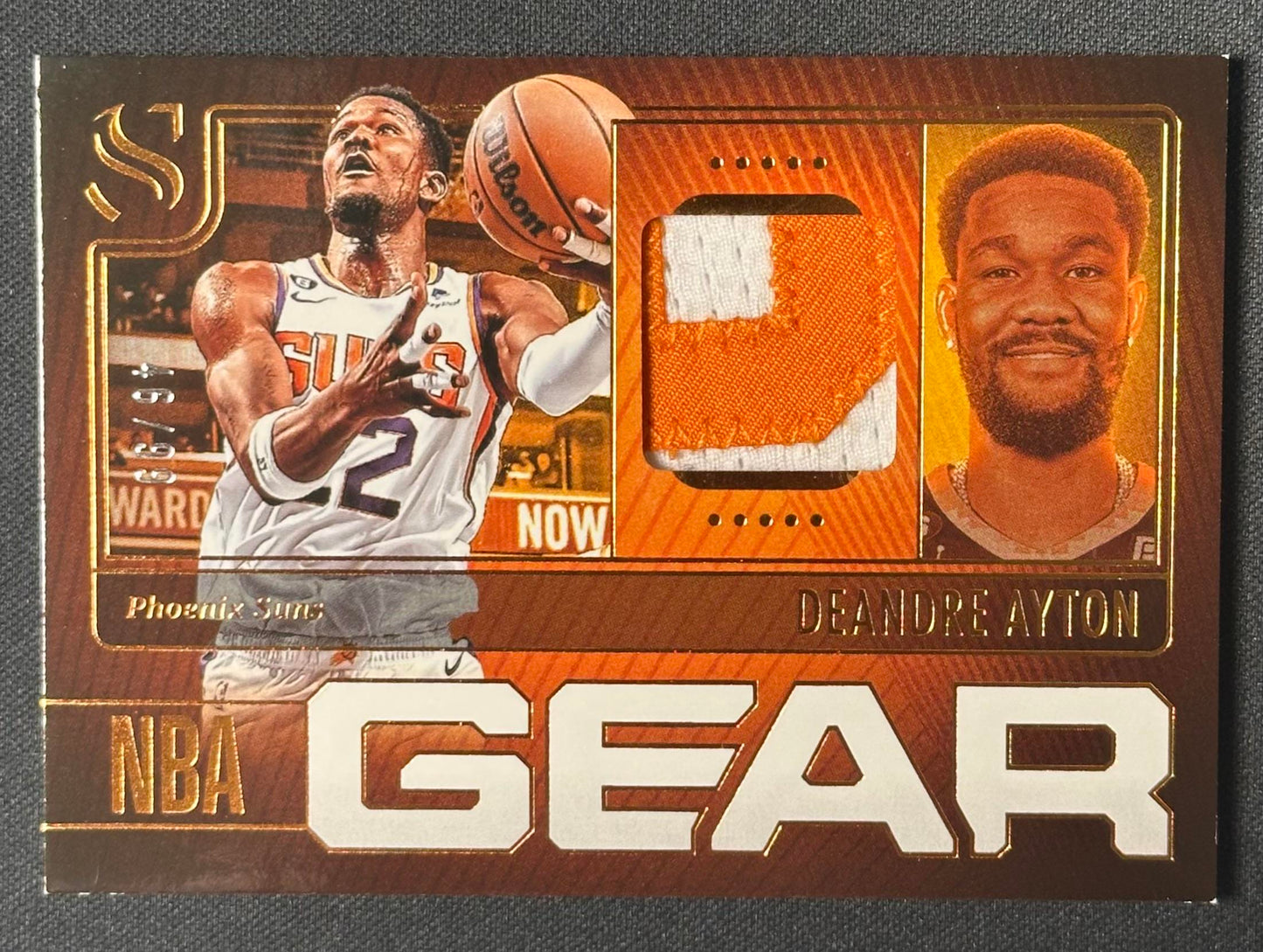 2024-25 Panini Silhouette NBA Gear Deandre Ayton Bronze /99
