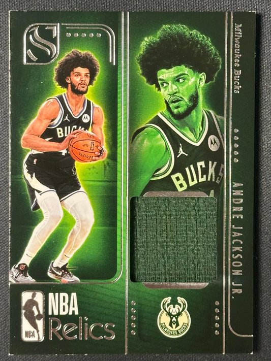 2024-25 Panini Silhouette NBA Relics Andre Jackson Jr