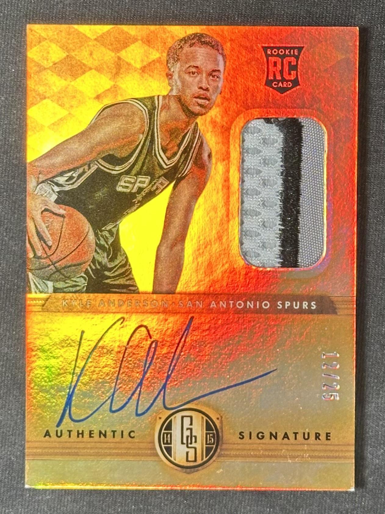2014-15 Panini Gold Standard #217 Kyle Anderson #/25