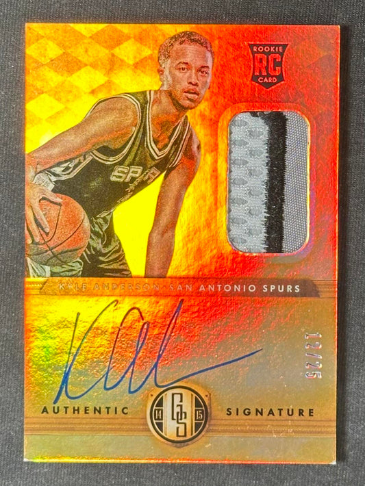 2014-15 Panini Gold Standard #217 Kyle Anderson #/25