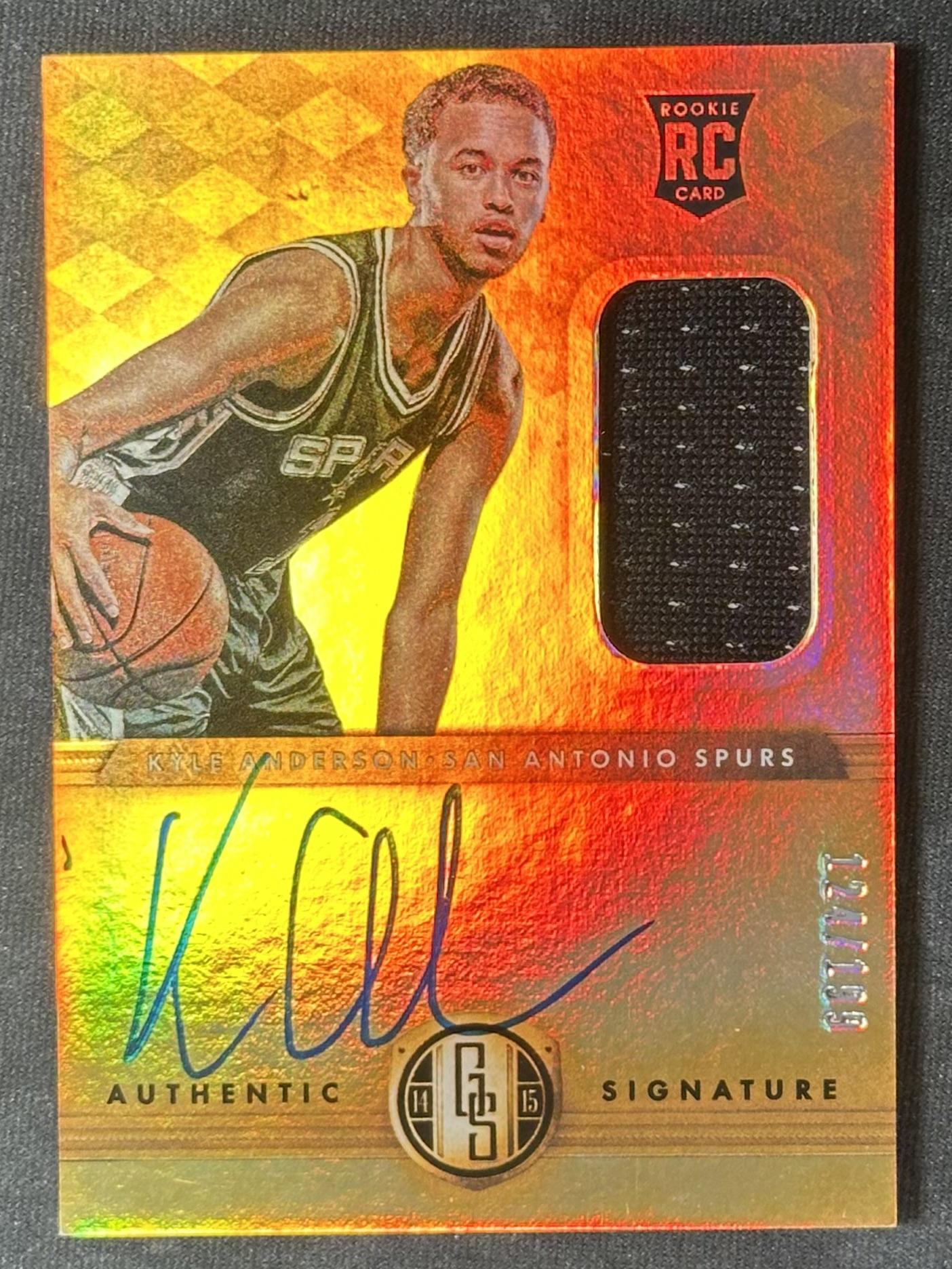 2014-15 Panini Gold Standard #217 Kyle Anderson #/199