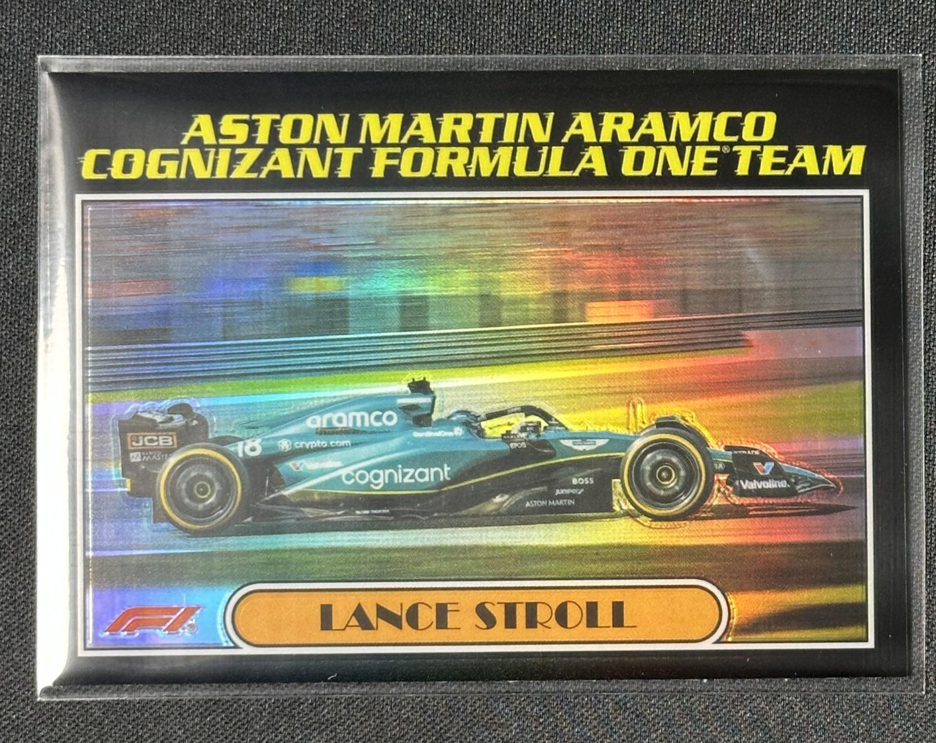 2023 Topps Chrome Formula 1 #AU77-LS Lance Stroll Autos of 1977