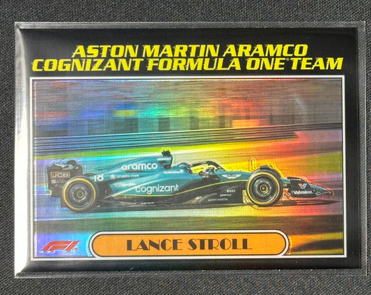 2023 Topps Chrome Formula 1 #AU77-LS Lance Stroll Autos of 1977