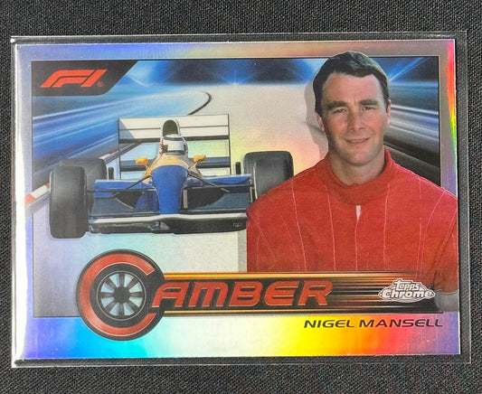 2023 Topps Chrome Formula 1 #CAM-NM Nigel Mansell Camber