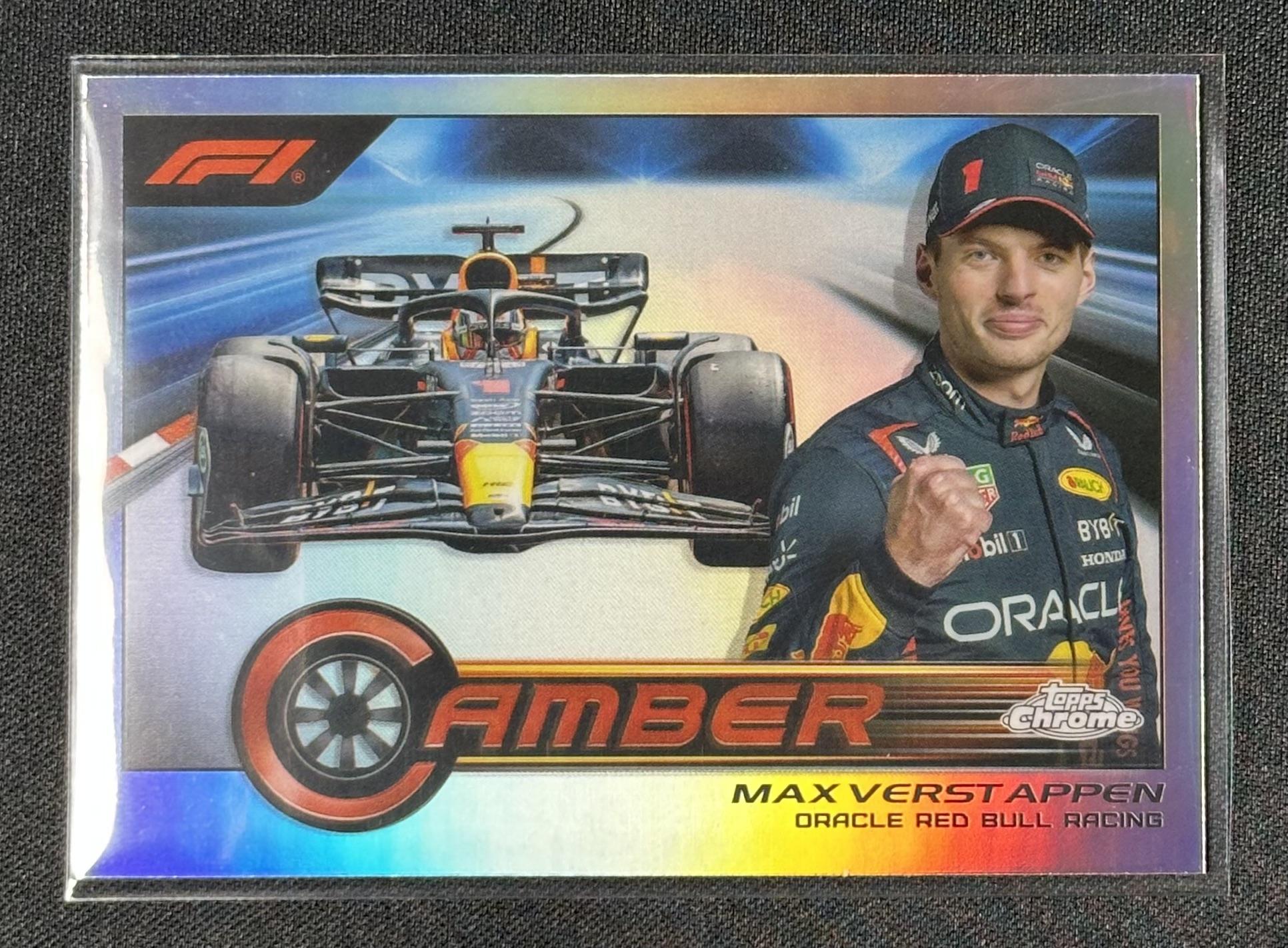 2023 Topps Chrome Formula 1 #CAM-MV Max Verstappen Camber