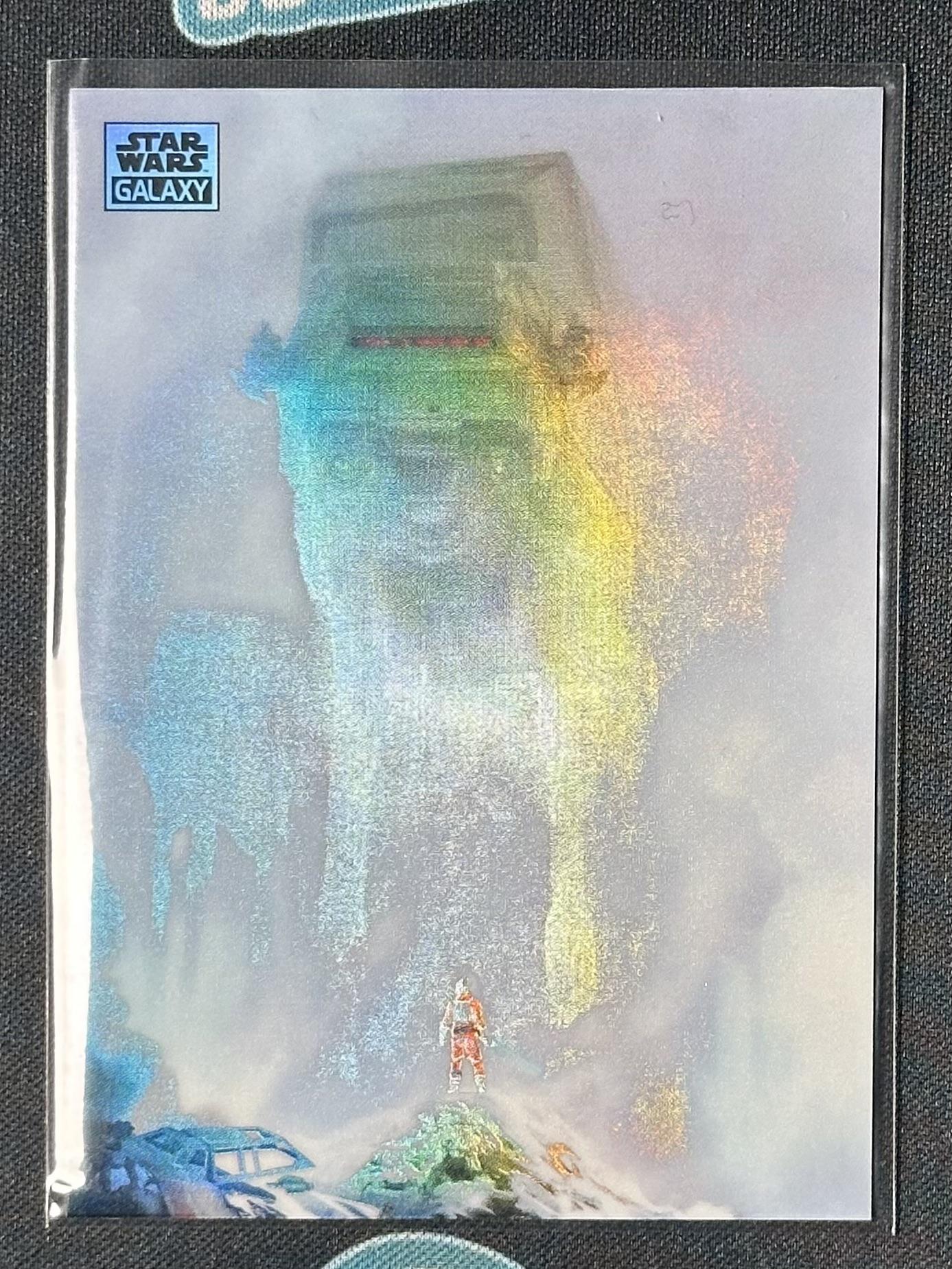 2024 Topps Chrome Star Wars Galaxy #59 Too Strong for Blasters Refractor