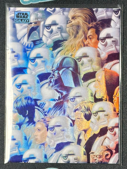2024 Topps Chrome Star Wars Galaxy #64 Stormtroopers Refractor