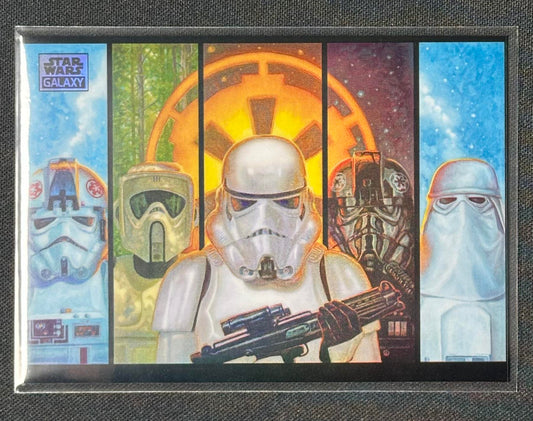 2024 Topps Chrome Star Wars Galaxy #95 Disciples of the Empire Refractor