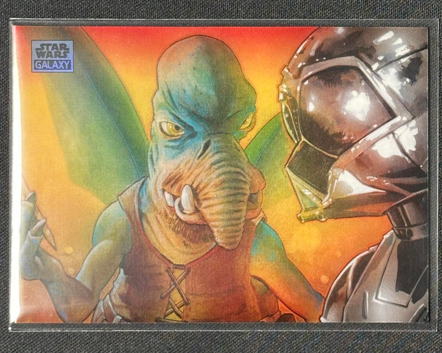 2024 Topps Chrome Star Wars Galaxy #41 Watto Refractor
