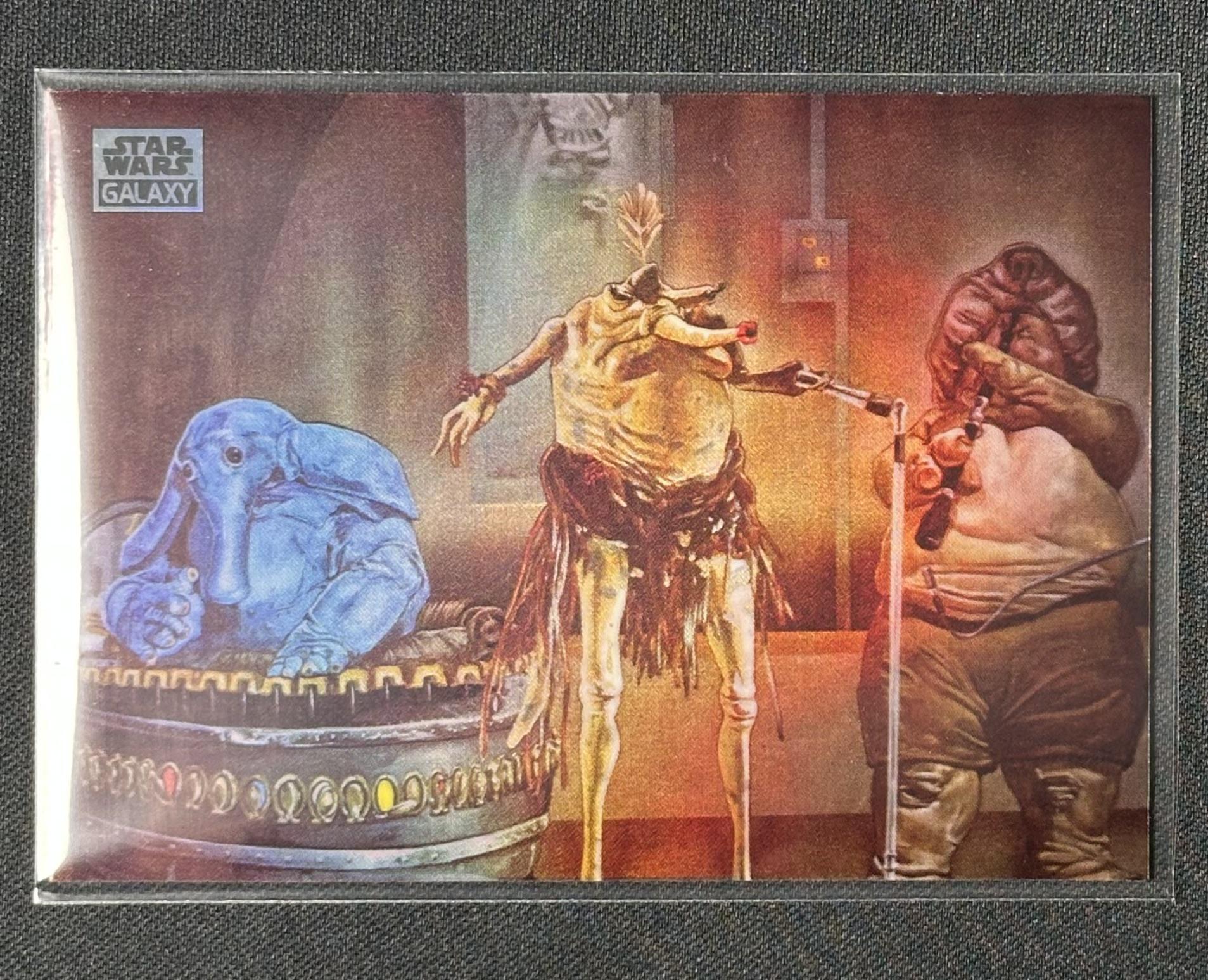 2024 Topps Chrome Star Wars Galaxy #20 Max Rebo Band Refractor