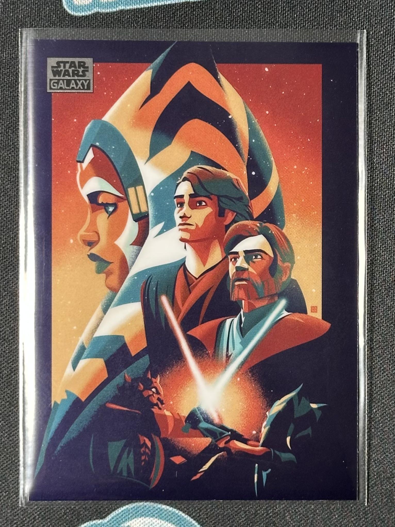 2024 Topps Chrome Star Wars Galaxy #58 Victory and Defeat