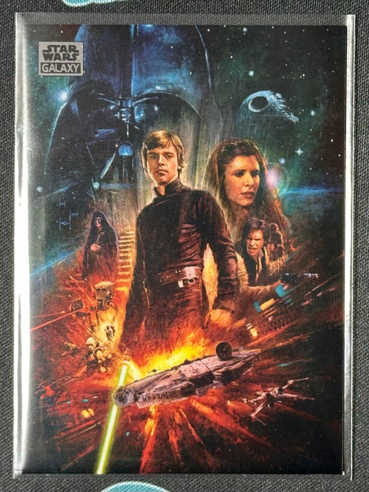 2024 Topps Chrome Star Wars Galaxy #70 The Destiny of a Jedi