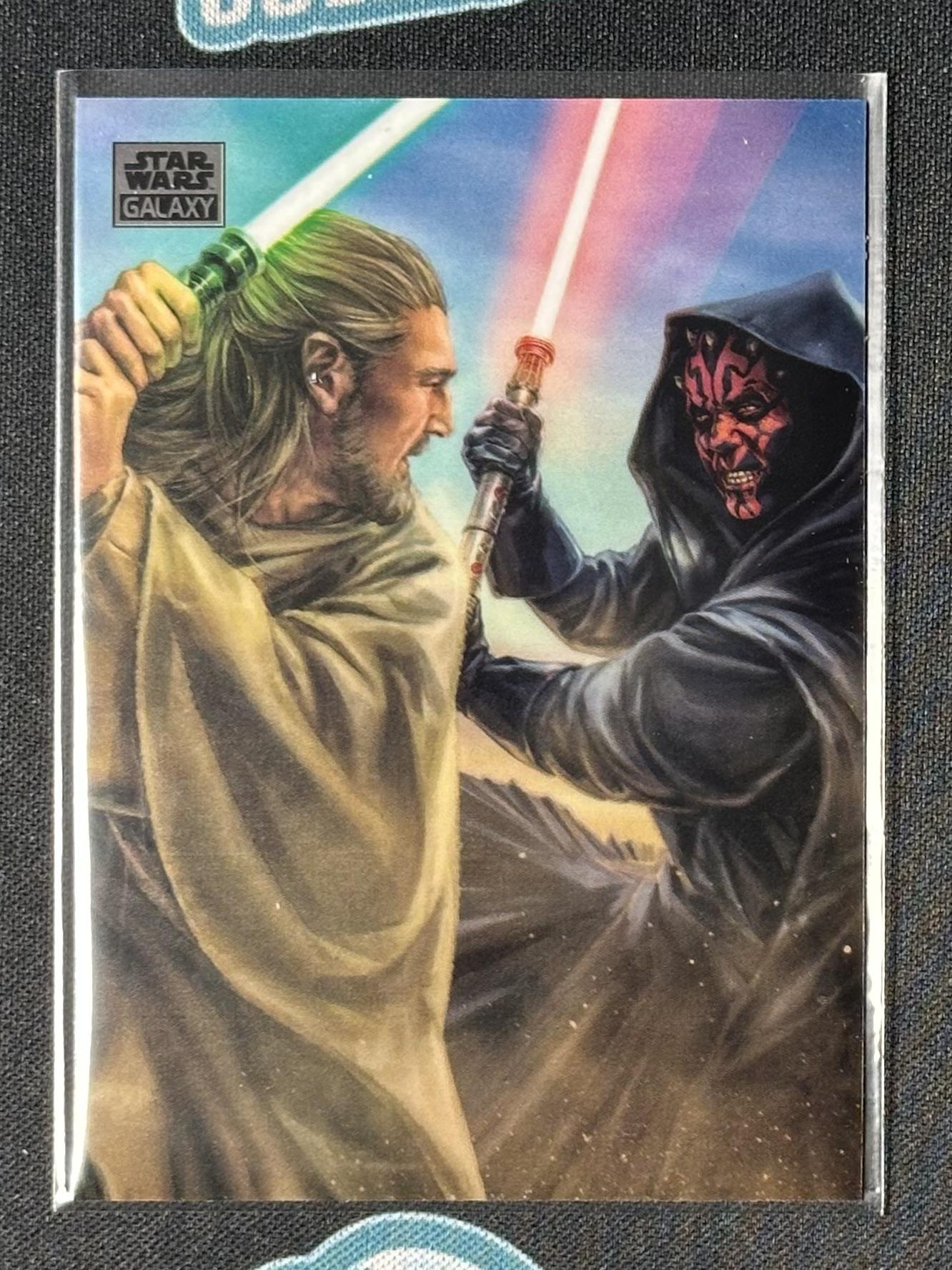 2024 Topps Chrome Star Wars Galaxy #1 Warriors of the Force