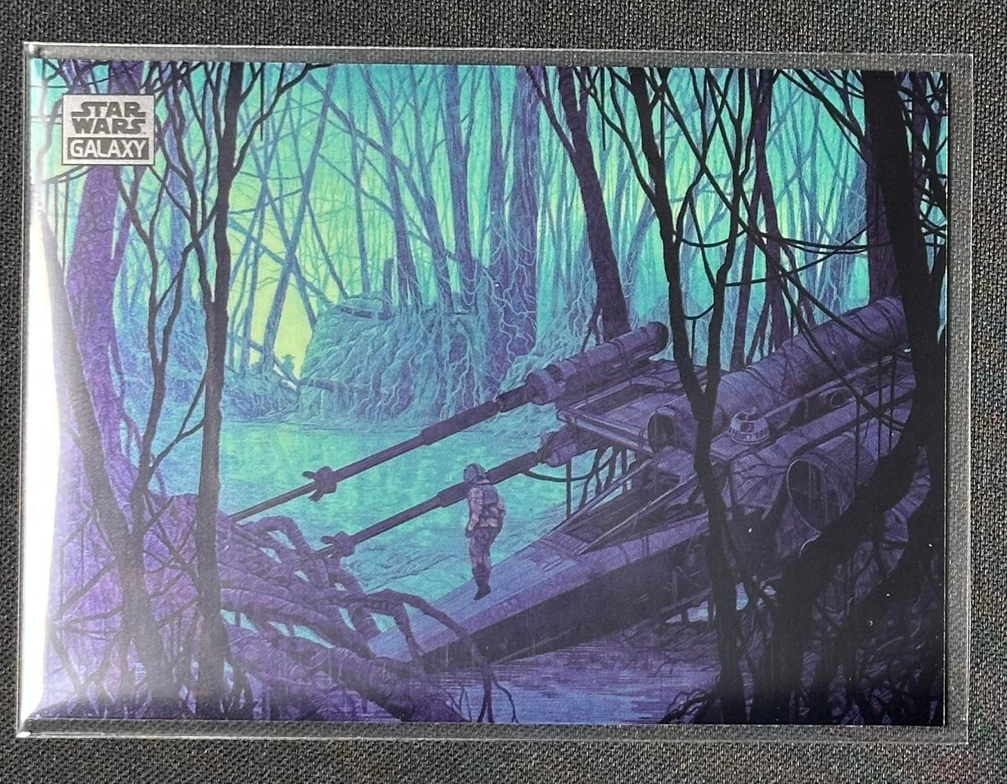2024 Topps Chrome Star Wars Galaxy #46 Dagobah