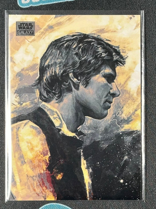 2024 Topps Chrome Star Wars Galaxy #84 Han Solo