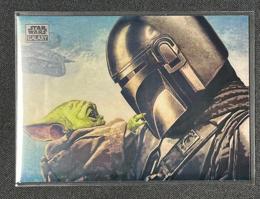 2024 Topps Chrome Star Wars Galaxy #98 Goodbye for Now