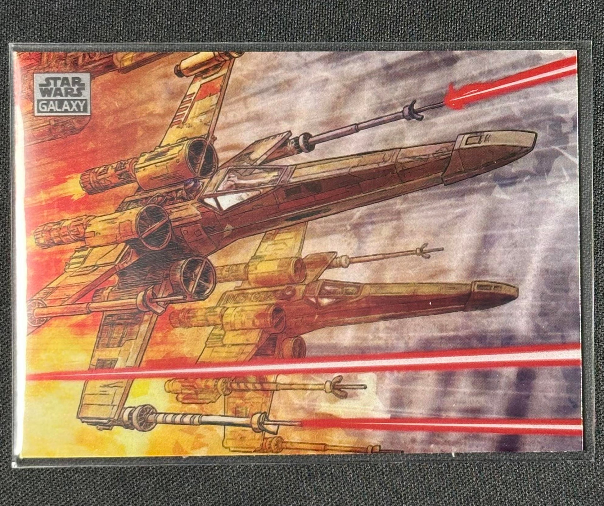 2024 Topps Chrome Star Wars Galaxy #34 Red Five