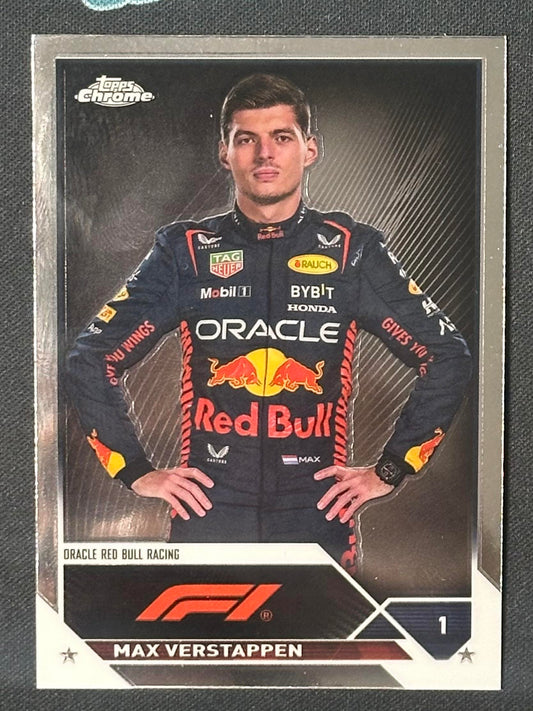2023 Topps Chrome Formula 1 #1a Max Verstappen