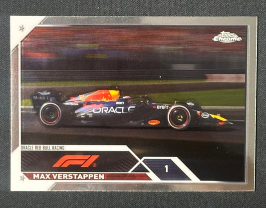 2023 Topps Chrome Formula 1 #4 Max Verstappen