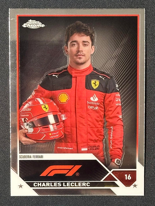 2023 Topps Chrome Formula 1 #5a Charles Leclerc